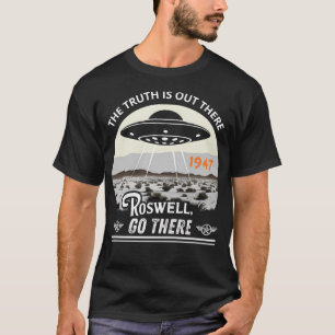 Camiseta Incidente De Roswell: Caída O Cubrimiento De Ufo