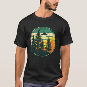 Camiseta Incidente Ovni Bosque Rendlesham Emblema Grunge Vi