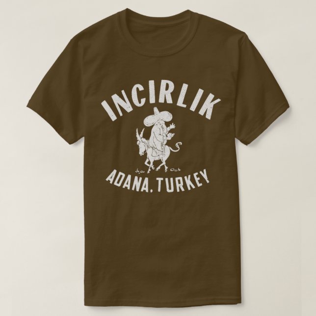 Camiseta Incirlik Hodja de los años 1970 (Diseño del anverso)