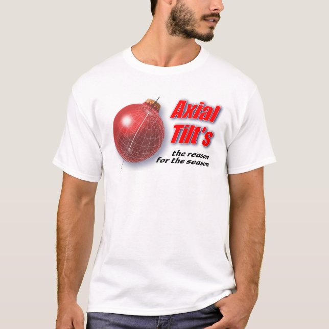 Camiseta Inclinación axial (Anverso)