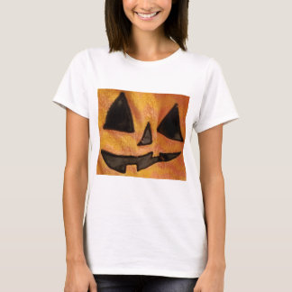 Camiseta inclinada de Jack-O-Lantern