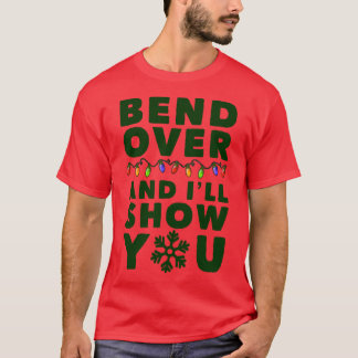Camiseta Inclínate y te lo mostraré vintage