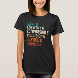 Camiseta Inclusión Compasión Personas con Discapacidades Co