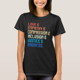 Camiseta Inclusión Compasión Personas con Discapacidades Pr
