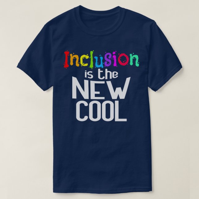 Camiseta Inclusión Es El Nuevo Apoyo De Guay A Los Derechos (Diseño del anverso)