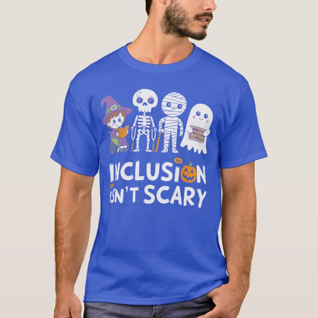 Camiseta Inclusion Halloween Autism Spooky Inclusivity Tric (Anverso)