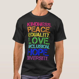 Camiseta Inclusión Igualdad Diversidad Derechos Humanos 1