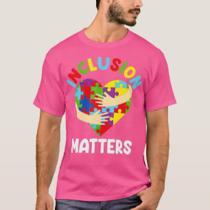 Camiseta Inclusión Importa Educación Especial Autism Awaren