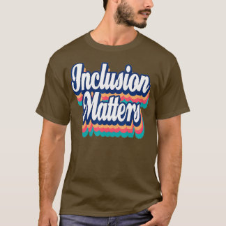 Camiseta Inclusión Importa Educación Especial Autism Awaren