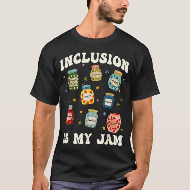 Camiseta Inclusion Is My Jam Sped Teacher Special Education (Anverso)