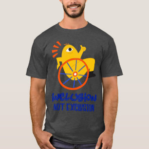 Camiseta Inclusion Not Exclusion for Disabled People