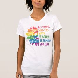 CAMISETA INCLUSIÓN POSITIVA DEL ORGULLO LGBTQ