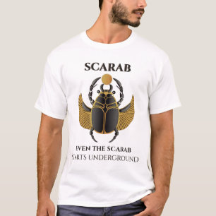 Camiseta Incluso El Escarabajo Comienza Bajo Tierra · Escar