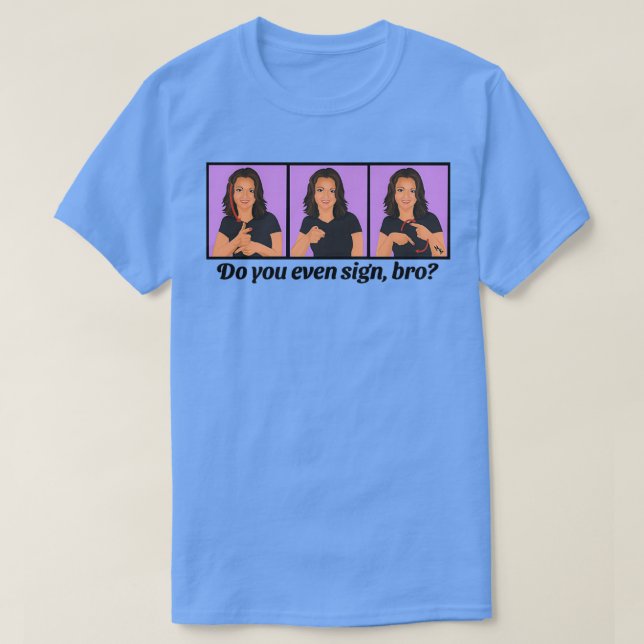 Camiseta Incluso firmas, hermano (Diseño del anverso)