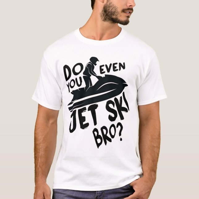 Camiseta ¿Incluso Haces Ski Bro? (Anverso)