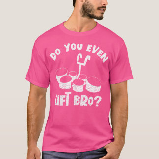 Camiseta ¿Incluso Levantan Bro Drummer Drummer Percus