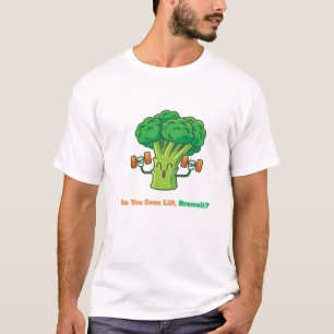 Camiseta ¿Incluso Levantan, Broccoli?-Camiseta De Pun De Gi