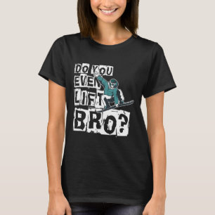 Camiseta ¿Incluso Levantan El Motivo De Diseño Del Barco De