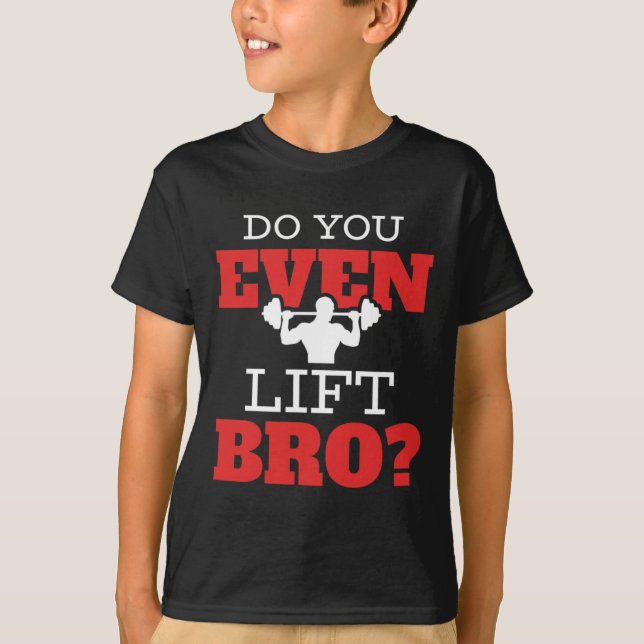 Camiseta Incluso Levantar a Bro (Anverso)