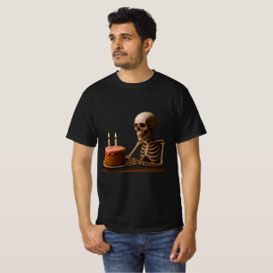 Camiseta Incluso los Esqueletos Merecen una Porción de Cump