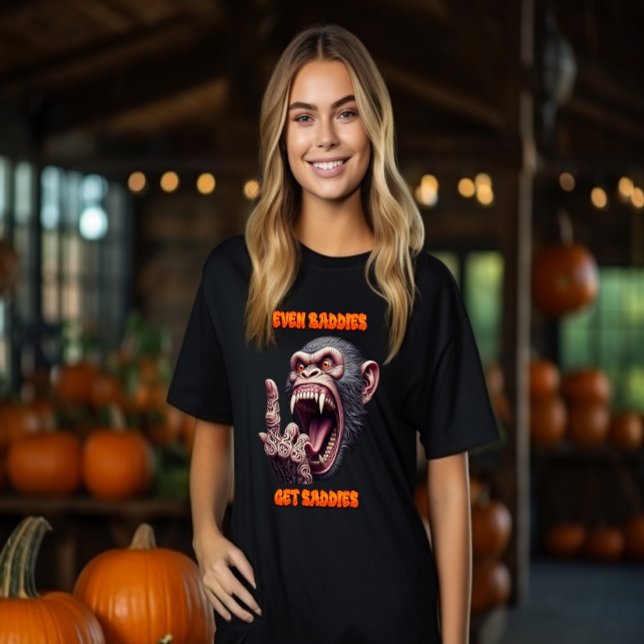 Camiseta Incluso los malos reciben a los sumos monos malvad (Subido por el creador)