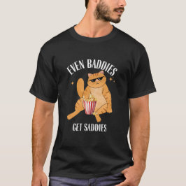 Camiseta Incluso los malos se ponen graciosos memes de gato