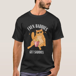 Camiseta Incluso los malos se ponen graciosos memes de gato