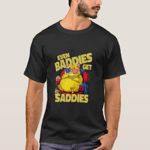 Camiseta Incluso los malvados se ponen tristes Gato patriót