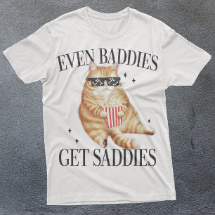 Camiseta Incluso los malvados tienen tristezas Meme diverti