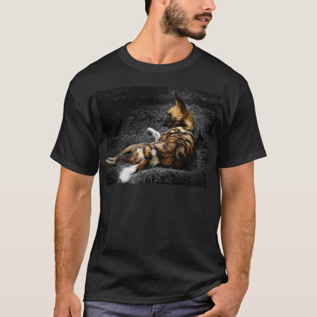 Camiseta Incluso los perros salvajes descansan (Anverso)
