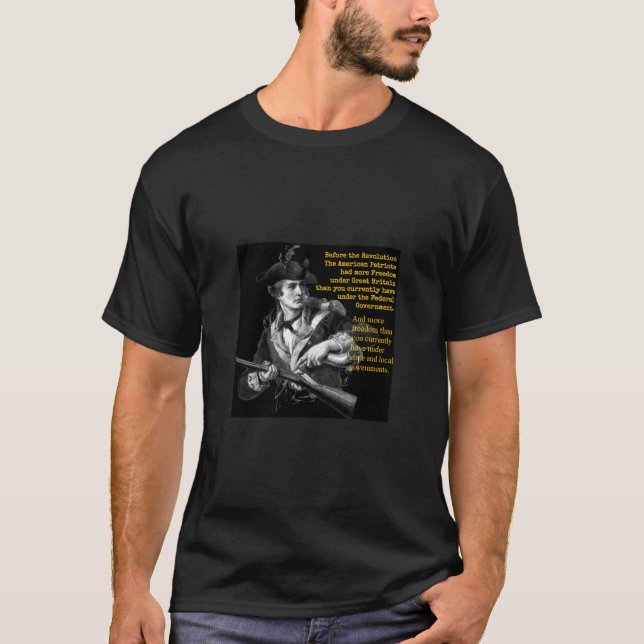 Camiseta Incluso menos libertad que nunca (Anverso)