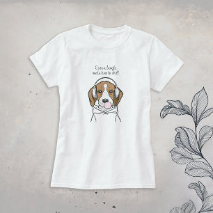 Camiseta Incluso un Beagle Necesita Relajarse Perro Diverti