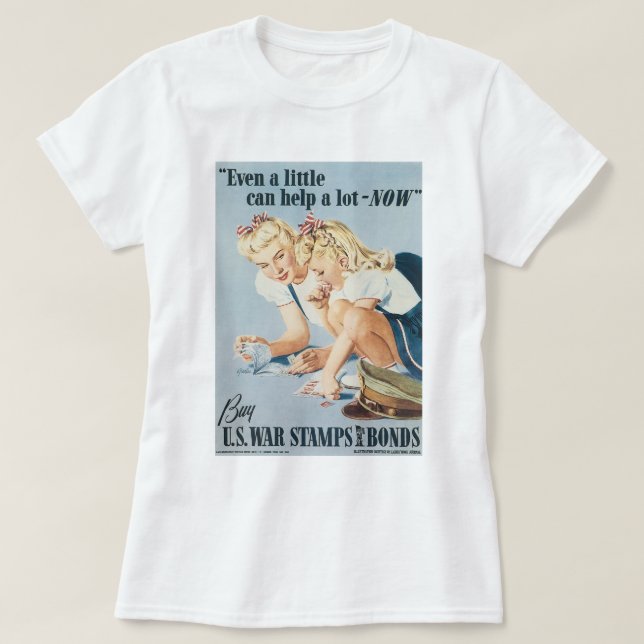 Camiseta Incluso un poco puede ayudar (Diseño del anverso)