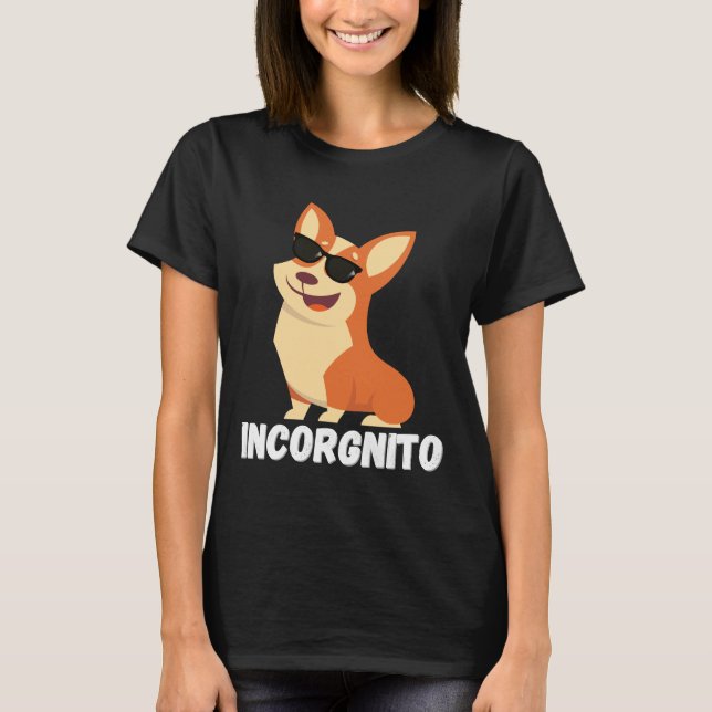 Camiseta Incognito Corgi Incorgnito Corgi 749 (Anverso)