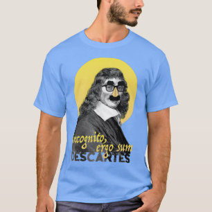 Camiseta Incognito Ergo Sum Descartes Versión