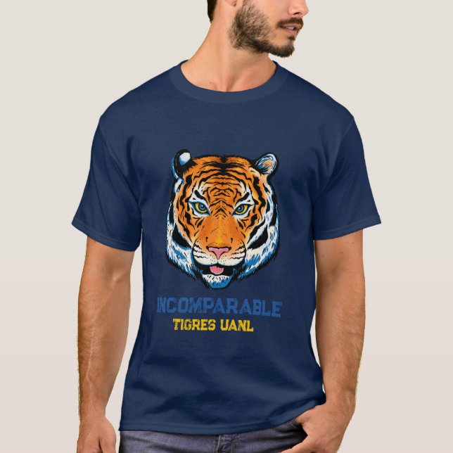 CAMISETA INCOMPARABLES TIGRES UANL DISEÑO ORIGINAL POR MARF (Anverso)
