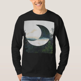 Camiseta Inconformista de la luna de la montaña