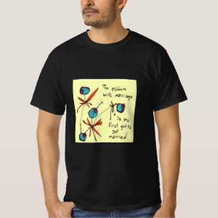 Camiseta Inconformista novia de arte ignorante de la novia