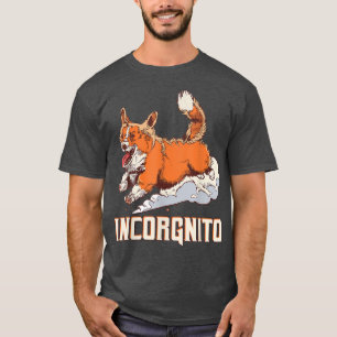Camiseta Incorgnito Corgi Perro propietario Inkognito 