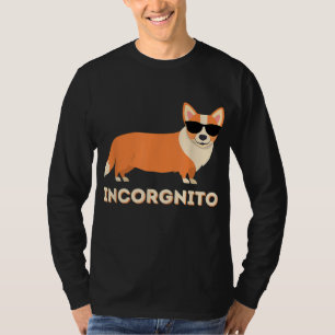 Camiseta Incorgnito - Divertido propietario de Corgi galés 