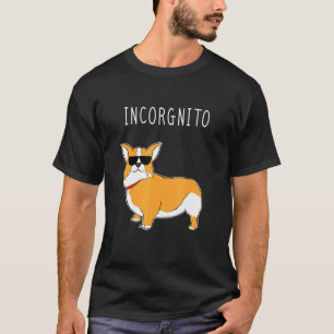 Camiseta Incorgnito Perro Corgi Incógnito Juego de Palabr