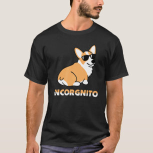 Camiseta Incorgnito Perro Guay Pembroke Welsh Corgi Sunglas