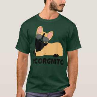 Camiseta Incorgnito Welsh Corgi Dueño Funny Perro Lover T-S