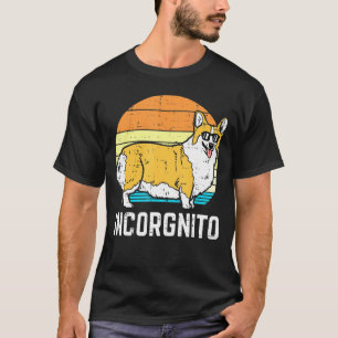Camiseta Incorgnito Welsh Corgi Sunset Retro Pet Dog Owner