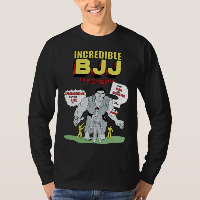 Camiseta Incredible BJJ Brazilian Jiu Jitsu BJJ MMA (Anverso)
