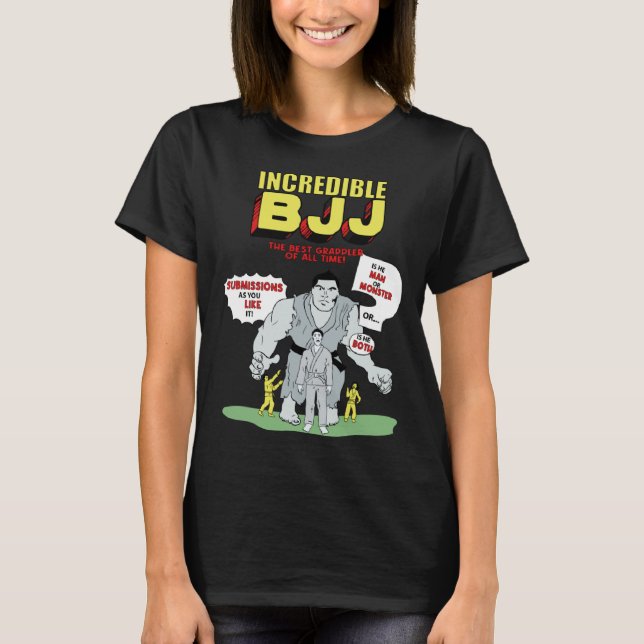 Camiseta Incredible BJJ Brazilian Jiu Jitsu BJJ MMA (Anverso)