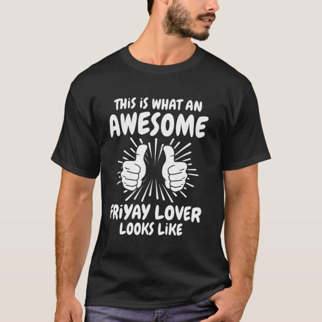Camiseta Incrédulo Amante del Viernes (Anverso)