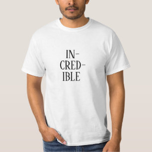 Camiseta INCREÍBLE