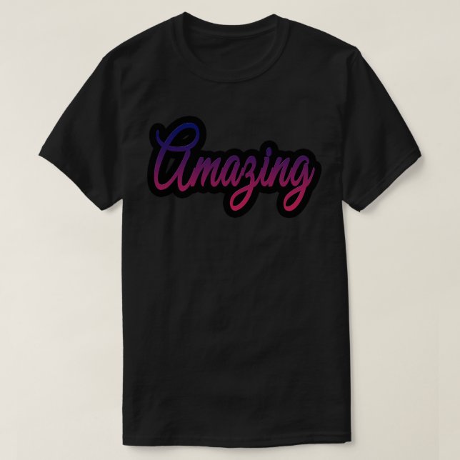 Camiseta Increíble (Diseño del anverso)