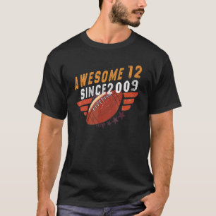 Camiseta Increíble 2009 desde el 12º cumpleaños del futboli
